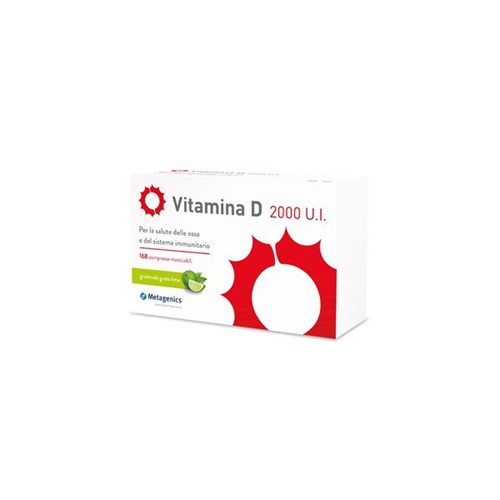 VITAMINA D 2000 UI 168 CPR MASTICABILI Metagenics