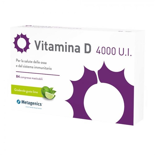 VITAMINA D 4000 UI 84 CPR MASTICABILI Metagenics