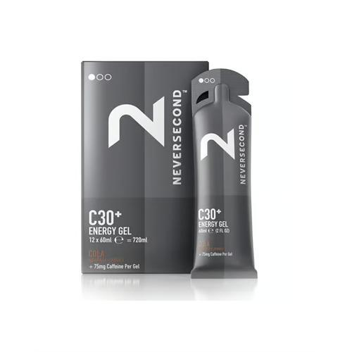 Neversecond C30+ Energy Gel COLA + caffeina BOX 12 pz