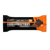 HIGH PROTEIN - barretta proteica Cioccolato Fondente box 21 pezzi  Ethic Sport